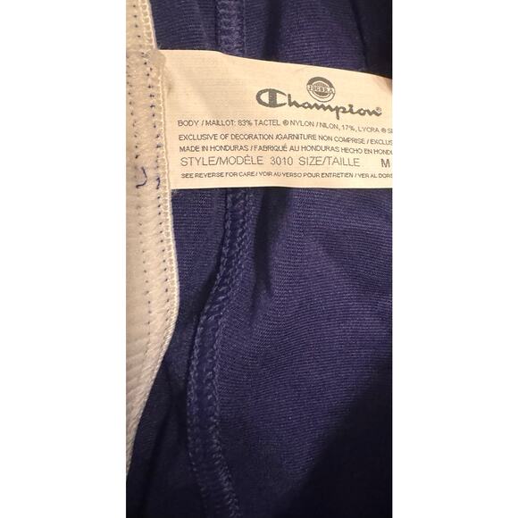 NWT Y2K Vtg Champion Double Dry 6" Fit Short Cosmic Purple Women's M 10/12 - Picture 3 of 6